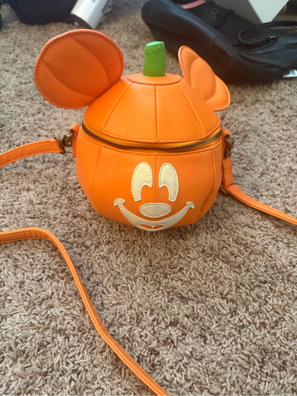 Loungefly Mickey Pumpkin Crossbody